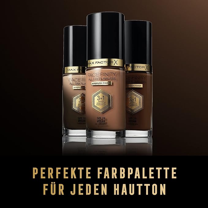 Max Factor Facefinity All Day Flawless 3 In 1 Foundation SPF 20, No. 30 Porcelain