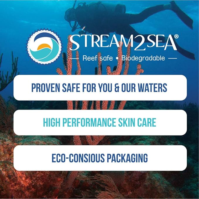 STREAM 2 SEA Naturally Naked Lip Balm Set, Reef Safe SPF 30 Unscented Hydrating Lip Care, Moisturizing Lip Balm + Sun Protect Outdoor Lip Balm For Beach and Sports, Paraben Free Natural Lip Care