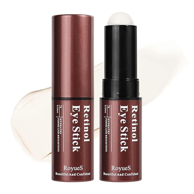 Retinol Eye Stick Retinol Eye Cream for Dark Circles and Puffiness Under Eye Cream Anti Aging Hydrates Moisturises Reduces Fine Lines Rejuvenates Skin