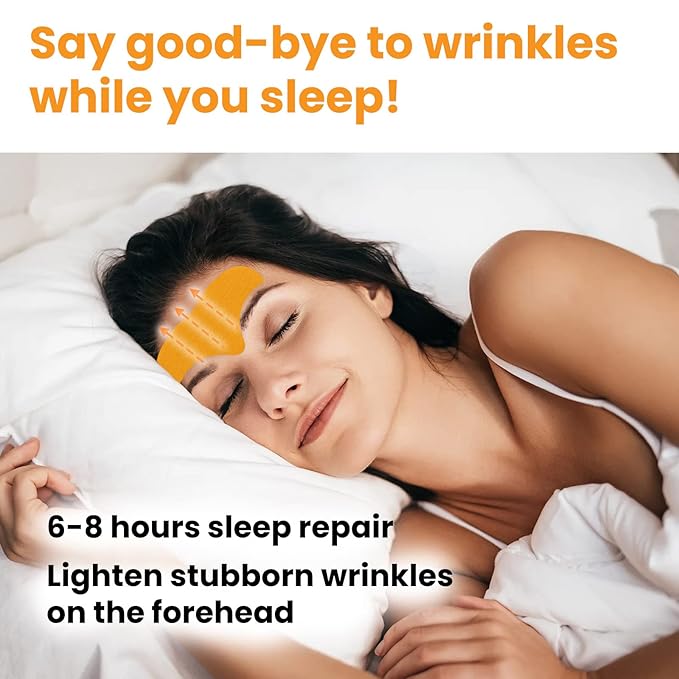 Forehead Wrinkle Patches Anti-wrinkle Pad Forehead Skin Lifting Firming Tightening Care Strips Removing Fine Lines Moisturizing