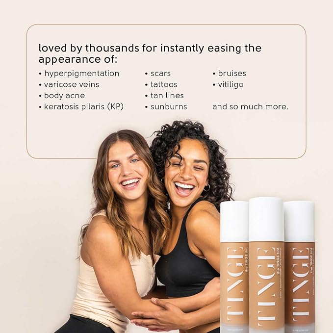 the TINGE tint (deep warm)
