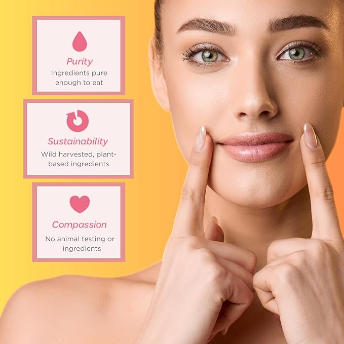 Natural Lip Butter Lip Balm - Creamsicle - Pure Enough to Eat - Made With Just 6 Vegan Ingredients - 100% Natural & Organic Moisturizing Lip Care for All Day Hydration (3-Pack)