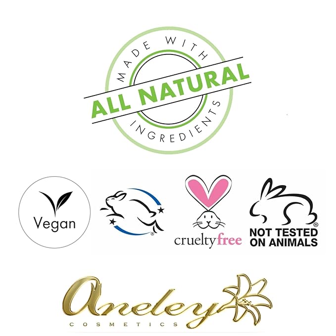 liquid mineral foundation organic natural vegan cruelty free chemical free full coverage aloe base highly pigmented lightweight formula acts as a moisturizer, sunblock and skin care (Almond)