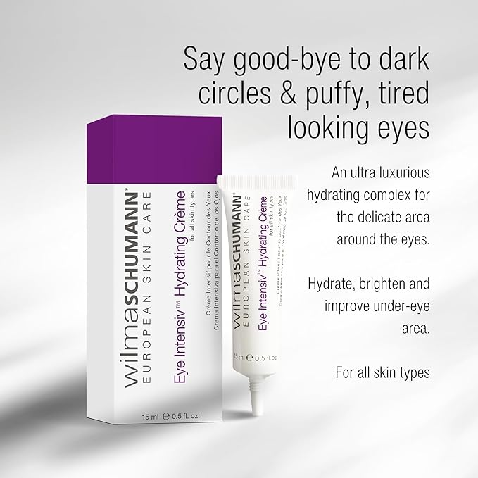 Eye Intensiv Hydrating Crème - Hydrating Face Moisturizer to Reduce Fine Lines and Wrinkles - Eye Cream, 0.5OZ/15ML - Luxury Skin Care