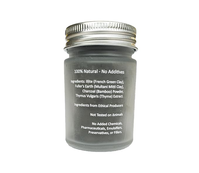 100% Natural Acne Prone Skin Clay Mask 60g All Clay & No Water