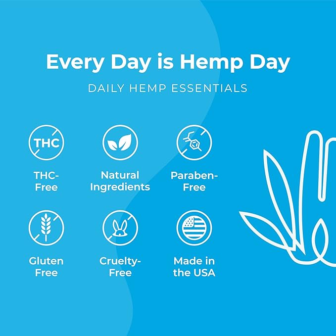 Organic Vanilla Hemp Lip Balm with Beeswax, Coconut Oil and Vitamin E - SPF 30 - by Hemp and Hand (1 Count (Pack of 4))