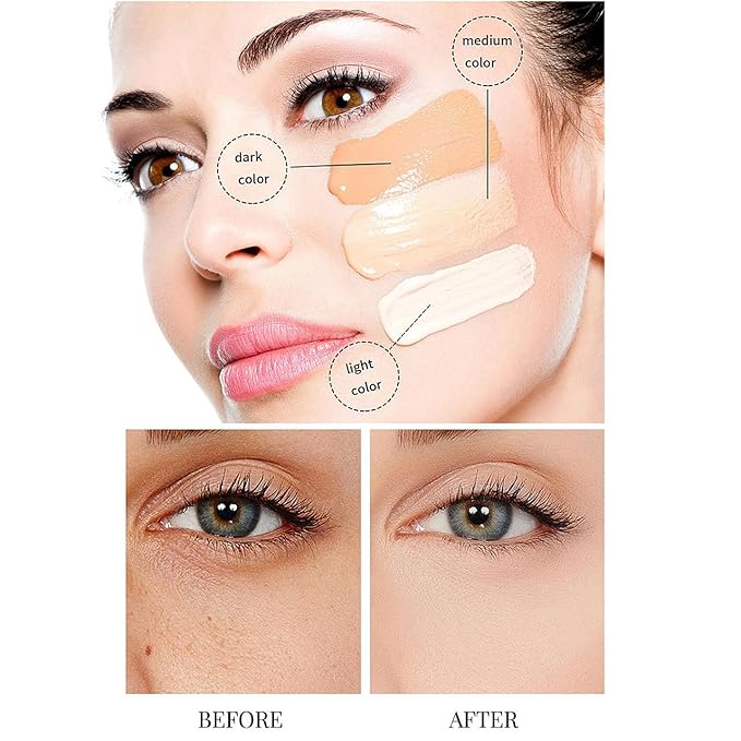 Flawless Matte Liquid Foundation Makeup, Vegan & Cruelty-Free, Liquid Oil-Free Foundation Face Makeup for Combination & Oily Skin, Longwear Medium-Full Coverage (06, 30ml)