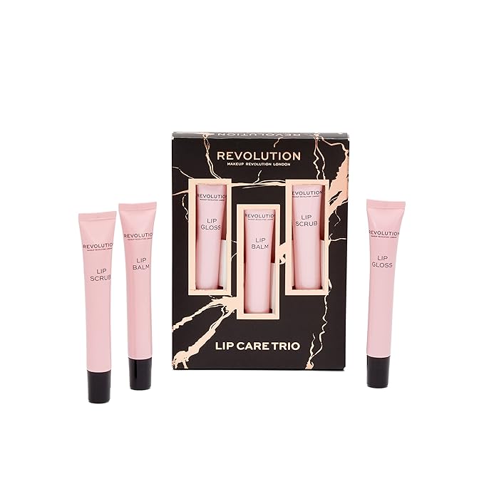 Makeup Revolution, Lip Care Trio, 3x8ml