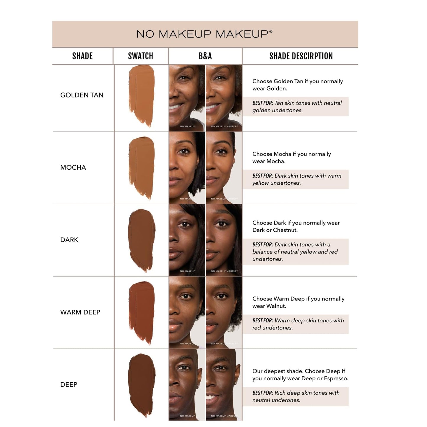 Long-Lasting Lightweight Foundation & Brush Duo | Cruelty-Free, Fragrance-Free, Buildable, Transfer-Proof Makeup (Golden Tan)