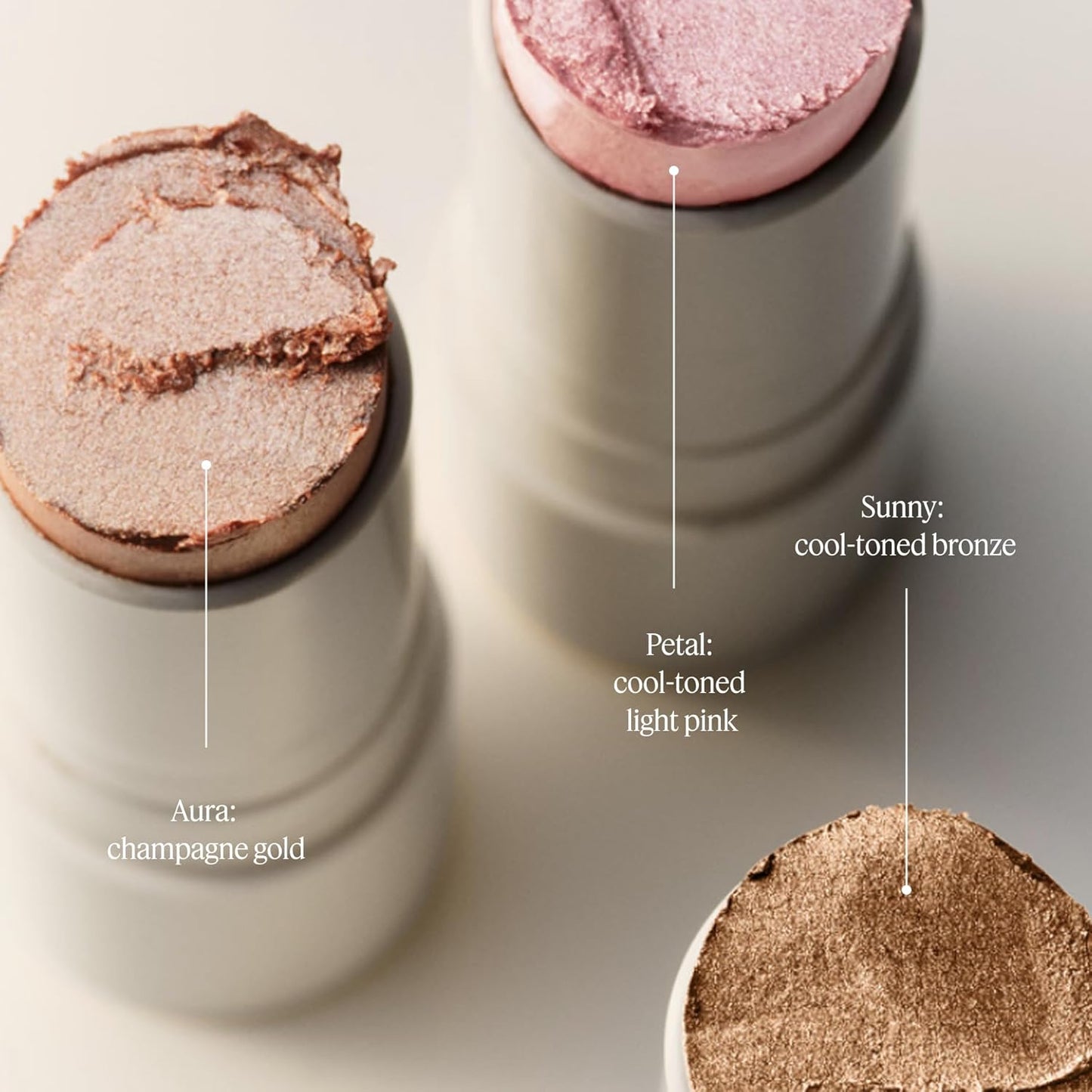 goop Beauty Glow Skin Highlighter Stick | Multi-Use Highlighter with Pearlescent Glow | Amino Acid & Micropearl Blend | Makeup and Skincare | Petal: Cool-Toned Light Pink | 0.28 oz