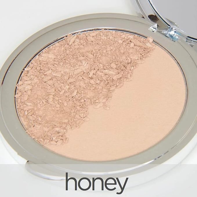 La Bella Donna Compressed Mineral Foundation - Face Powder Makeup Natural Looking Glowing Skin Wrinkle Defying Mattifying Finish Contour Makeup Long Lasting Full Coverage Sun Kissed Tan (Honey)