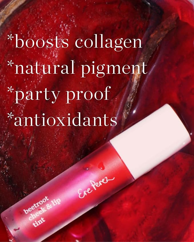 Ere Perez - Natural Beetroot Cheek + Lip Tint | Vegan, Cruelty-Free, Clean Beauty (Fun)