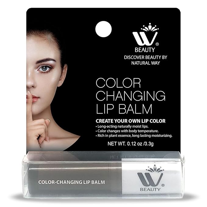 Care Lip Balm, Rich in Vitamin E and Provides Sustained Repair, Color Changing, Tinted Moisturizer, 3.3 g (4 pack)