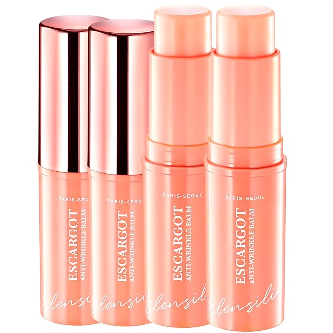 Snail Filtrate Anti-Wrinkle Multi Balm Stick (2EA) I All-In-One Wrinkle Free Balm, Instant Natural Glow Care For Neck, Under Eye Bags, Lips I Hydrating Moisturizer For Skin Care