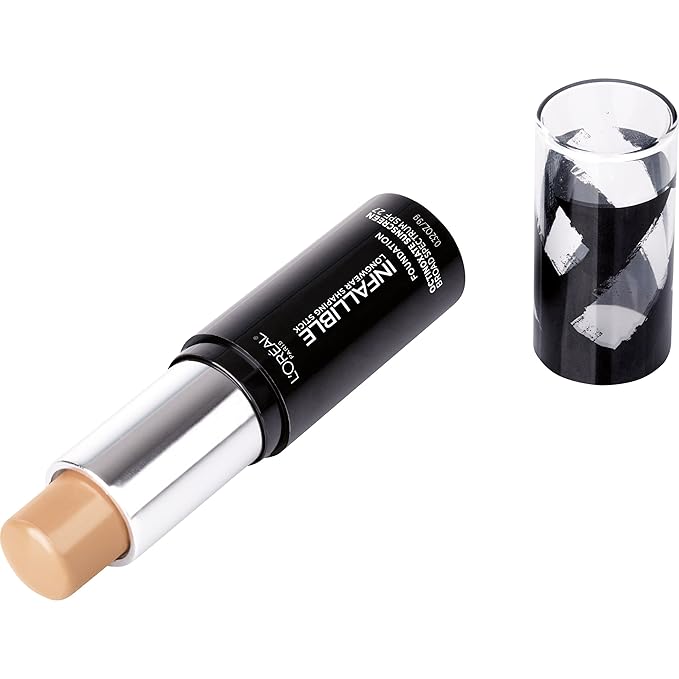 L'Oreal Paris Makeup Infallible Longwear Shaping Stick Foundation, 403 Buff, 1 Tube, 0.32 Ounce