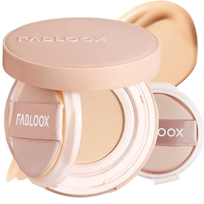 Cellglow Pro Lasting Cushion Foundation, Brighten Skin Skincare Foundation Cushion Natural Coverage Nourishing Makeup, Breathable and Lightweight, Vegan, Warm Vanilla, Refill Included
