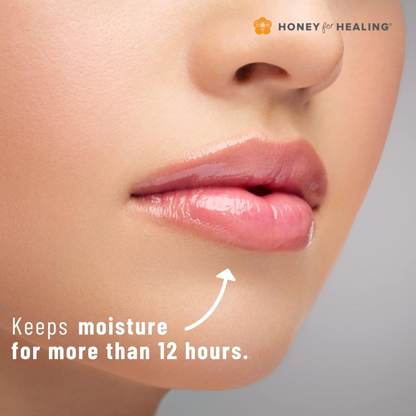 Lip Balm Moisturizer with Manuka Honey 15+ UMF, Coconut Oil, and Castor Oil For Chapped, Cracked, Dry Lips | Protects, Smoothes, and Nourishes your Lips | 0.25 oz / 7 gr. (Soft Rose)