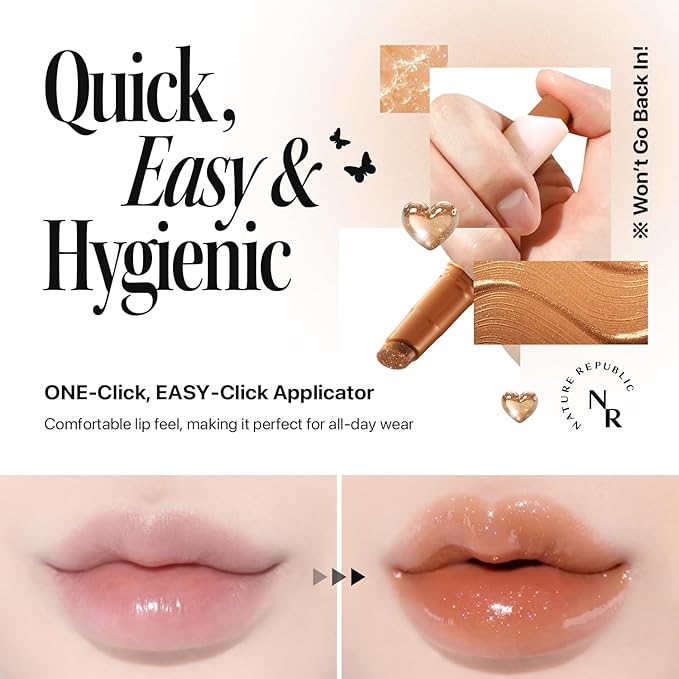 Nature Republic HONEY MELTING LIP 13-14 GLITTER (MAPLE GLITTER)