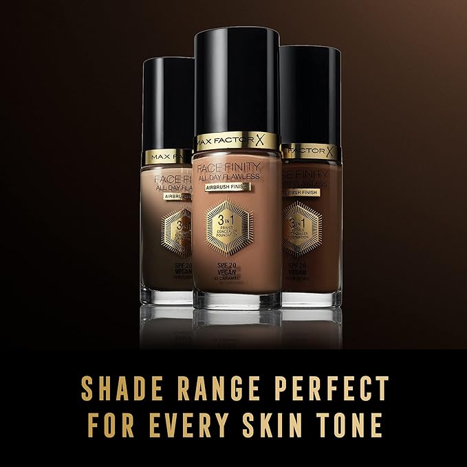 Max Factor Facefinity All Day Flawless 3 In 1 Foundation SPF 20, No. 100 Sun Tan
