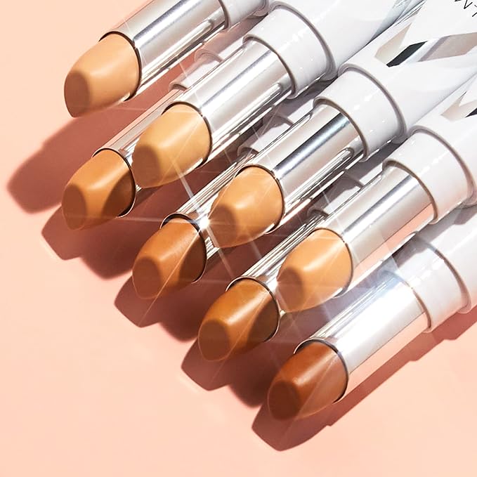 Almay Concealer, Face Makeup, Full Coverage Concealer, Matte Finish, Oil Free, Hypoallergenic-Fragrance Free, Dermatologist Tested, 120 Light, 0.08 Oz