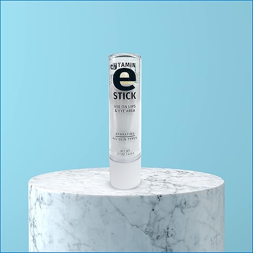 Reviva Labs Vitamin E Stick Balm - Soothing Moisturizer for All Skin Types, Dry Skin Relief, 1/8 oz (3 Pack)
