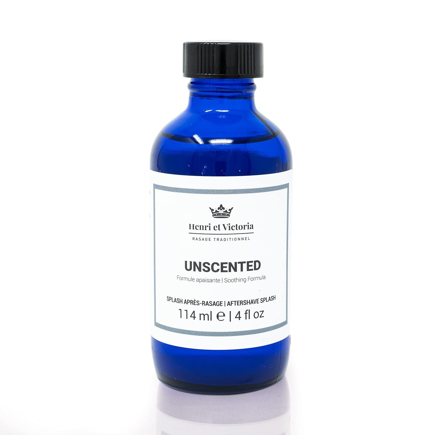 Aftershave Splash For Men l Fragrance-Free, Unscented l Canadian Made by A Skilled Artisan l Moisturizes & Soothes the Skin | 114 ml (4 oz)