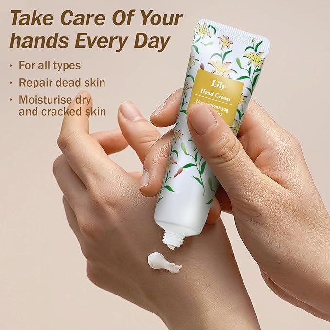 AZEN 50 Sets Hand Cream Bulk and Lip Balm Bulk Set, Bridal Shower Gifts for Guests, Thank You Gifts for Coworkers Women Men with Organza Bag Thank You Card, Bridal Wedding Favors for Guests