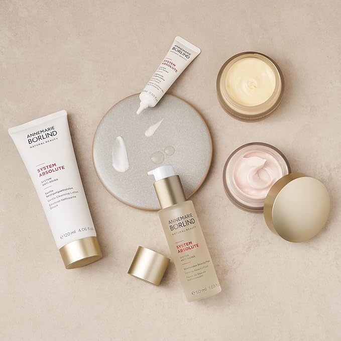 ANNEMARIE BÖRLIND - SYSTEM ABSOLUTE Smoothing Eye Cream - Vitamin C, Darutoside and Caffeine Eye Wrinkle Smoothing - Tones, Plumps, and Rejuvenates - 0.5 Fl Oz