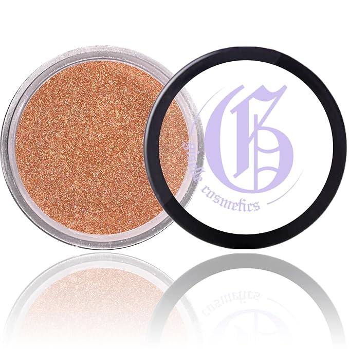 Gold Digger Loose Mineral Bronzer - Natural Face Bronzer Powder, Highlighter Makeup, Contour Powder, Bronzer Blush Palette, Matte Bronzer, Baked Bronzer, Eyeshadow Palette