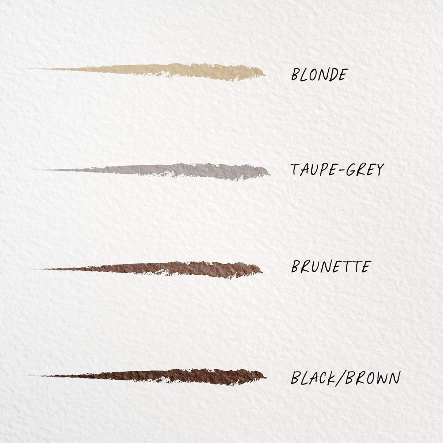 Wunderbrow Micro-Classic Brow Pencil, 2.5mm tip for precision filling, Sharpener Included, Vegan and Cruelty Free (Black/Brown)