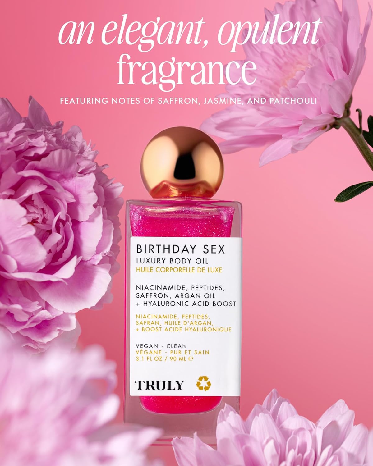 Truly Beauty Birthday Sex Luxury Body Oil