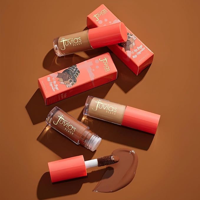 Juvia's Place I Am Magic Liquid Concealer - J2 Deepest Dark w/Warm Neutral Undertone/0.34 fl oz, Full Coverage Concealer, Makeup Concealer, Hydrating Concealer, Waterproof & Long Wear Concealer