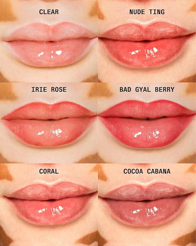Cay Skin Isle Lip Balm SPF 30 – High Shine, Hydrating + Sheer Lip Gloss in Vanilla Brown Sugar Flavor – Formulated with Natural Ingredients for All Skin Tones – 3-Pack, Nude Ting