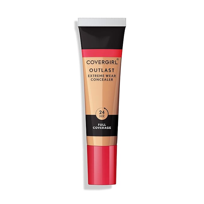 COVERGIRL Outlast Extreme Wear Concealer, Medium Beige 842 (Pack of 4)