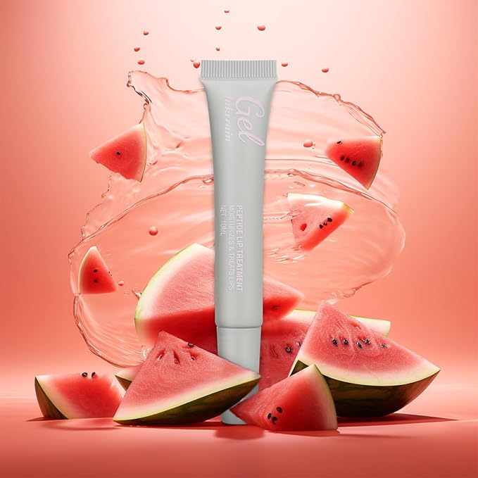 Glow Lip Balm, Hydrating Moisturizing Lip Balm for Dry Cracked Lips, Sheer Tint Color, Shiny Glossy, Long Lasting Lip Moisturizer Nourishing Lip Care Lip Repair Gel Peptide Lip Treatment ChapStick-02#