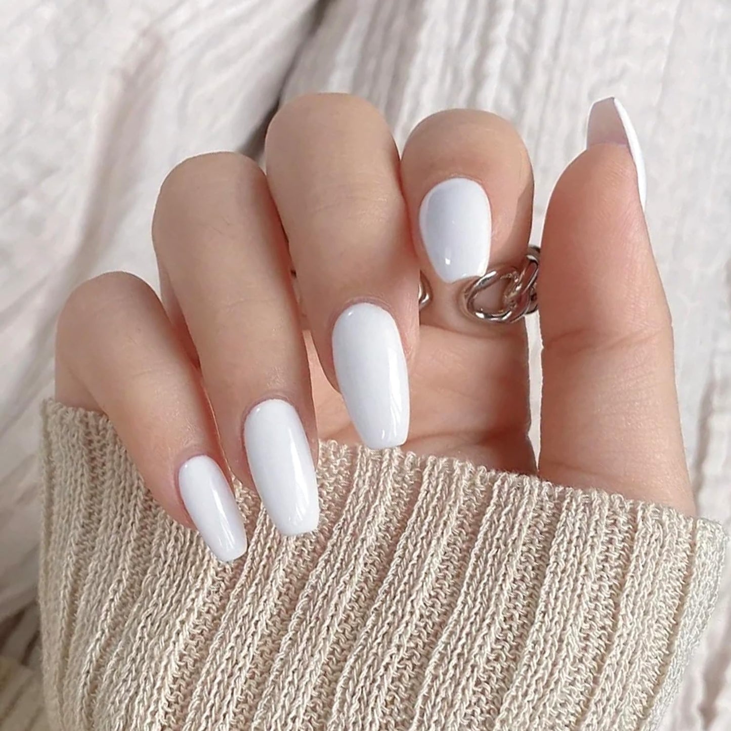 JODSONE 15ml White Gel Nail Polish Soak Off Led Gel Polish Nail Art Manicure Salon Diy Home For Girl