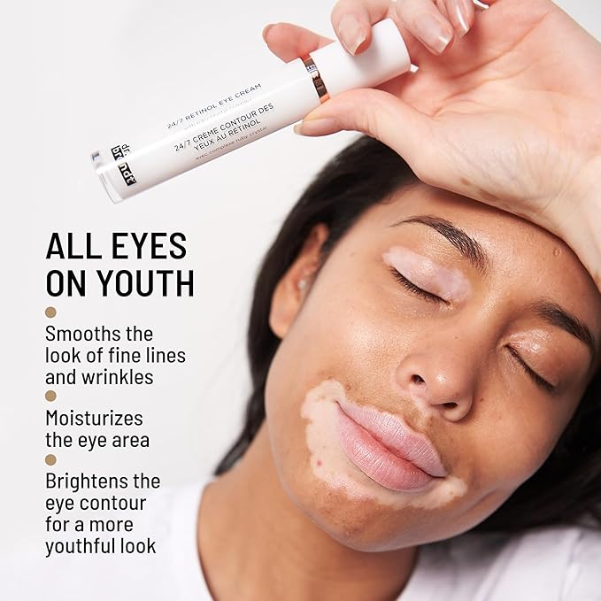 Dr. Brandt 24/7 Retinol Eye Cream - Brightens The Eye Contour, Smooths Fine Lines and Wrinkles - 0.5 oz / 15 g