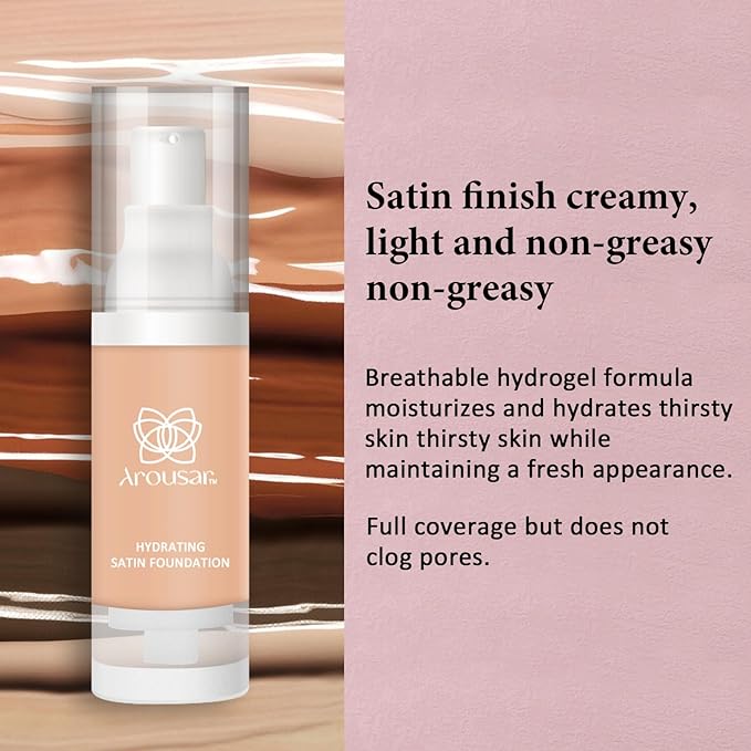 Liquid Foundation Makeup, Improves Uneven Skin Tone, Lightweight and Flawless Coverage for Hours 5# MEDIUM
