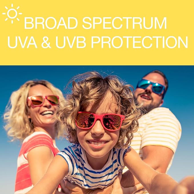4-Pack Citrus SPF 15 Lip Balm - Organic Ingredients, Broad Spectrum UVA/UVB Protection - Hydrating & Moisturizing, USA Made
