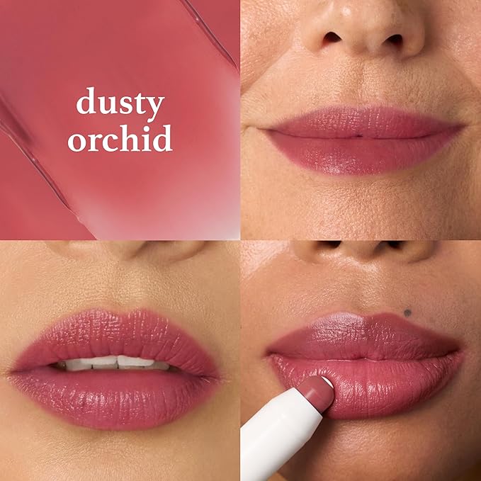 Julep It's Balm: Tinted Lip Balm + Buildable Lip Color - Dusty Orchid Shimmer - Natural Gloss Finish - Hydrating Vitamin E Core - Vegan