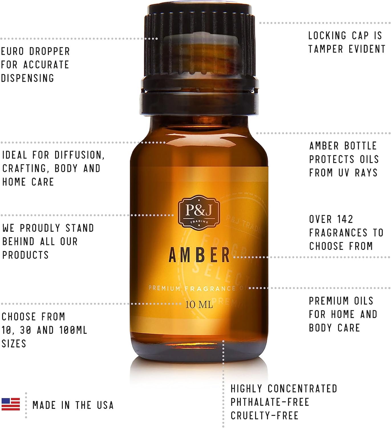 P&J Trading Fragrance Oil | Apple Oil 30ml - Candle Scents for Candle Making, Freshie Scents, Soap Making Supplies, Diffuser Oil Scents