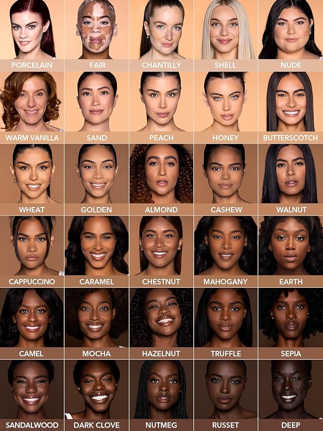 SHEGLAM Hydrating Cream Full Coverage Foundation Balm Long Lasting Concealer Face Foundation for Dry Skin - Truffle