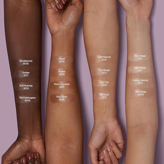 Revlon Illuminance Tinted Serum, Triple Hyaluronic Acid, Evens Out Skin Tone Over Time and Hydrates All Day, SPF 15, 601 Soft Nutmeg, 0.94 fl oz.
