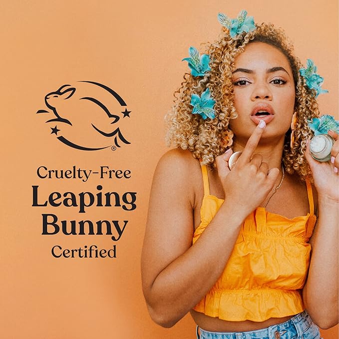 Poppy & Pout Natural Lip Scrub, Moisturizing Sugar Scrub for Dry Lips, Lip Scrubber Exfoliator with Essential Oils Smooths and Hydrates Lips, In Recyclable Glass Jars, Cruelty Free - Orange Blossom
