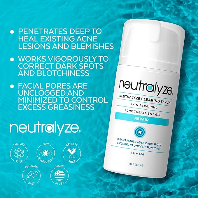 Moderate To Severe Acne Treatment Kit 2.0 (Clearing Serum & Synergyzer)