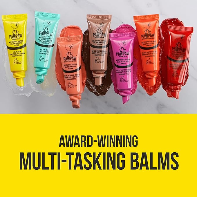 Outrageous Orange Balm, Multi-Purpose Natural No Fragrance, for Hydrating Lips, Skin, Hair, Cuticles, Nails & Beauty Finishing (10 ml)