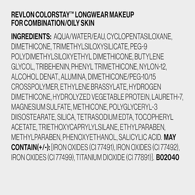 Revlon Liquid Foundation, ColorStay Face Makeup for Combination & Oily Skin, SPF 15, Medium-Full Coverage with Matte Finish, Macadamia (460), 1.0 oz