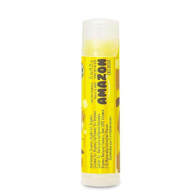 Lappy Lips and Just Bee Organic 100% Natural Lip Balm for Adults and Kids (Family Pack) Organic Essential Oil - for Dry Chapped Lips to Restore and Heal