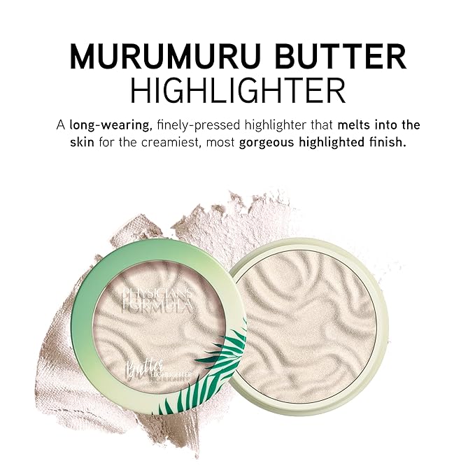 Physicians Formula Murumuru Butter Face Blush Makeup Powder, Plum Rose, 0.26 Ounce