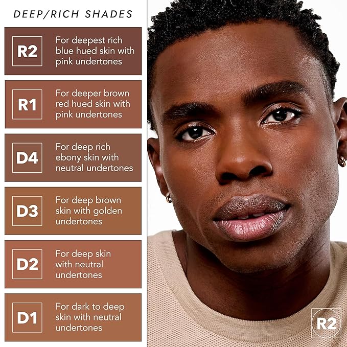 COVER FX Pressed Mineral Foundation - Shade D2 - Weightless Powder Foundation - Buildable Light to Full Coverage - Matte Finish - All Skin Types